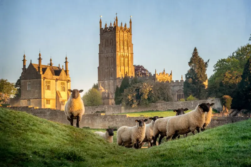 Chipping Campden im District Cotswold in Gloucestershire